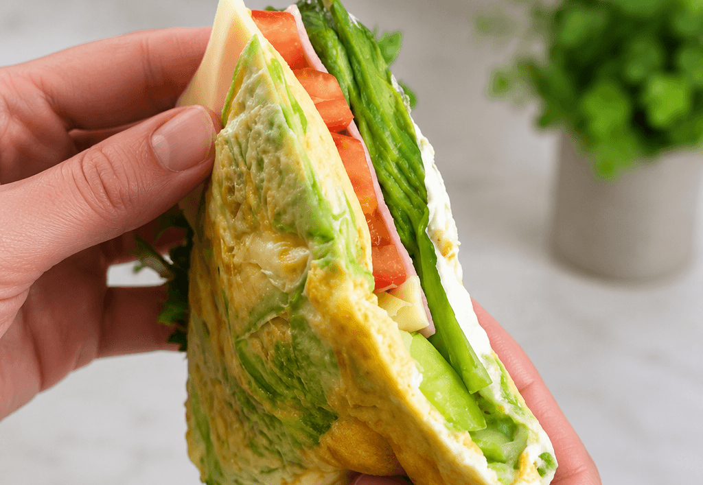 Piadina di zucchine e uova