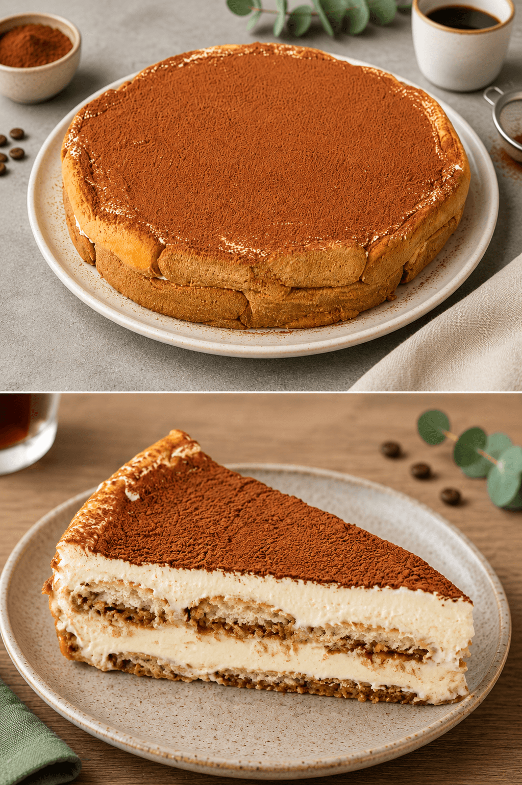 Torta fredda al caffé
