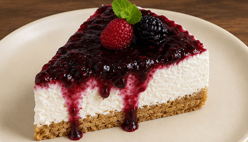 Cheesecake ai frutti di bosco