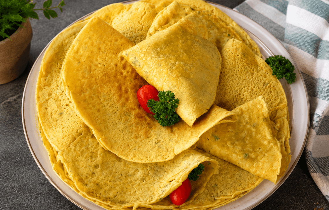 Crepes di ceci
