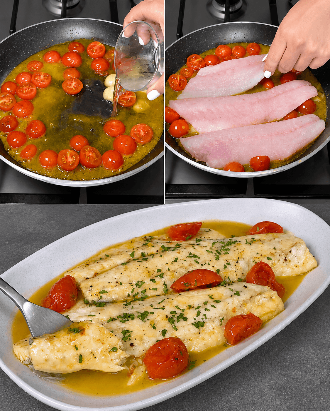 Branzino all'acqua pazza