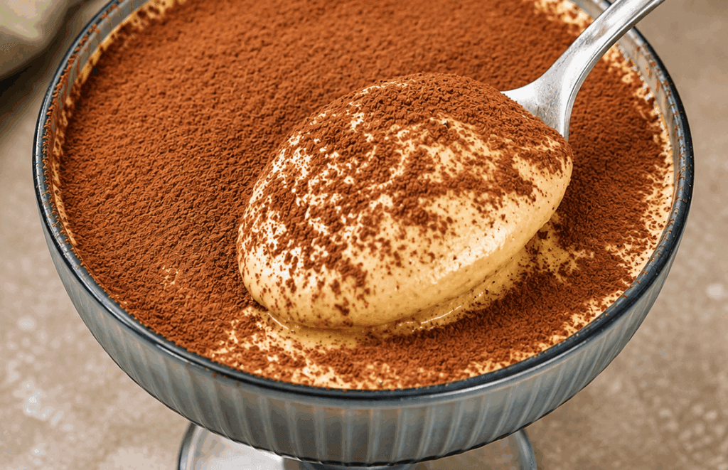 Questa crema fredda senza zucchero è venuta super spumosa anche senza zucchero, con pochissimi ingredienti e senza panna con solo 30 Kcal!
