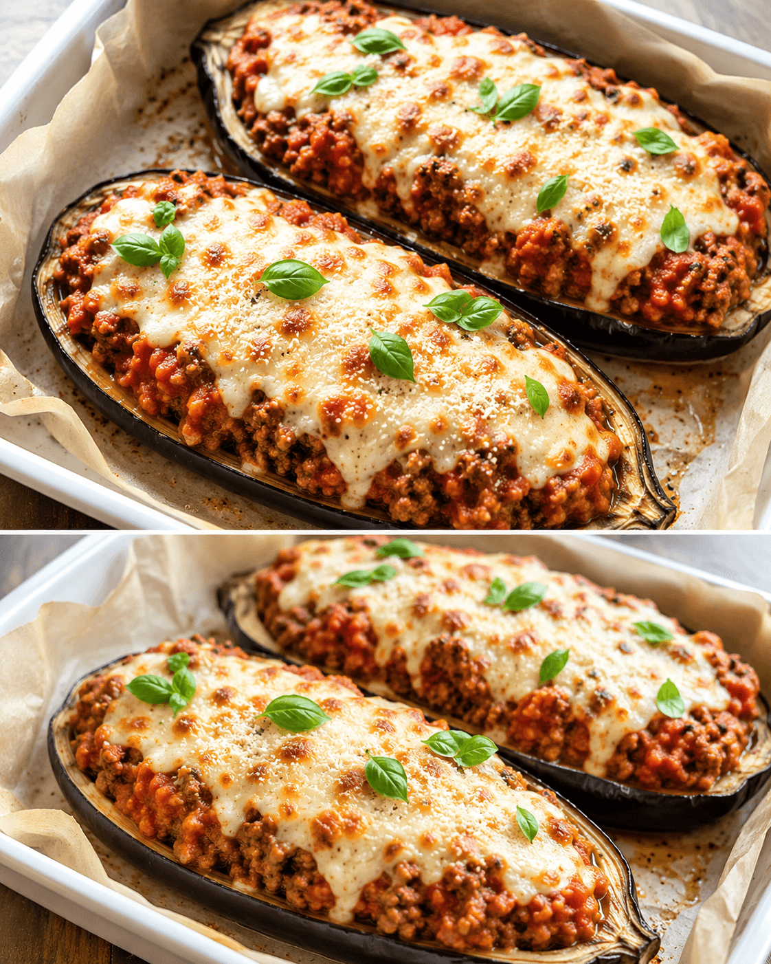 Melanzane ripiene keto