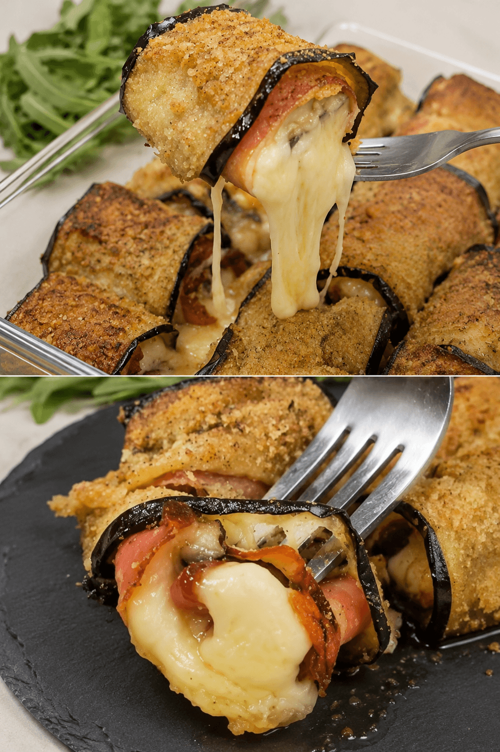 Involtini di melanzane