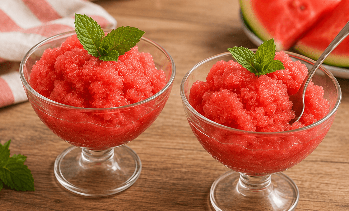 Sorbetto all'anguria