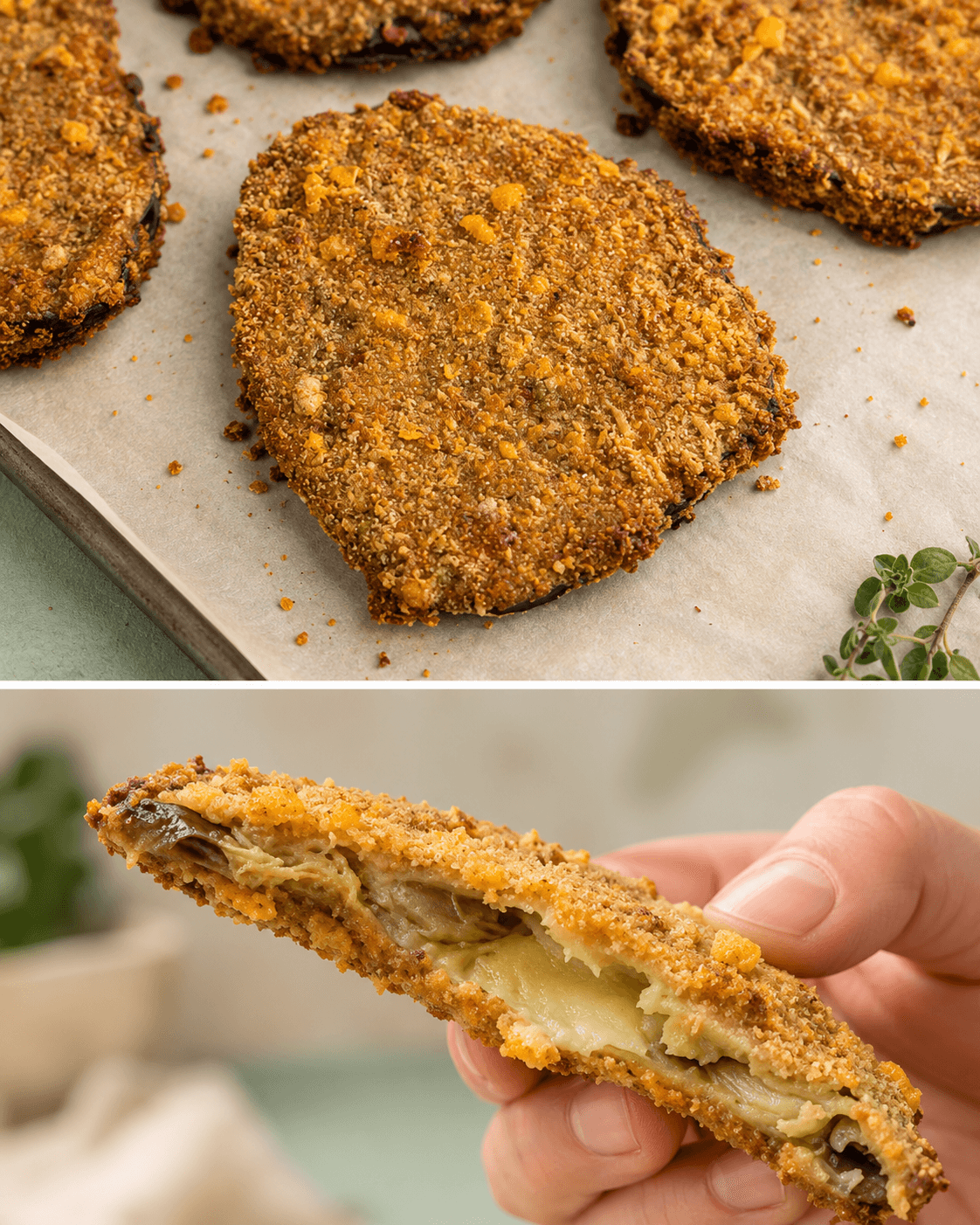 Cotolette di melanzane