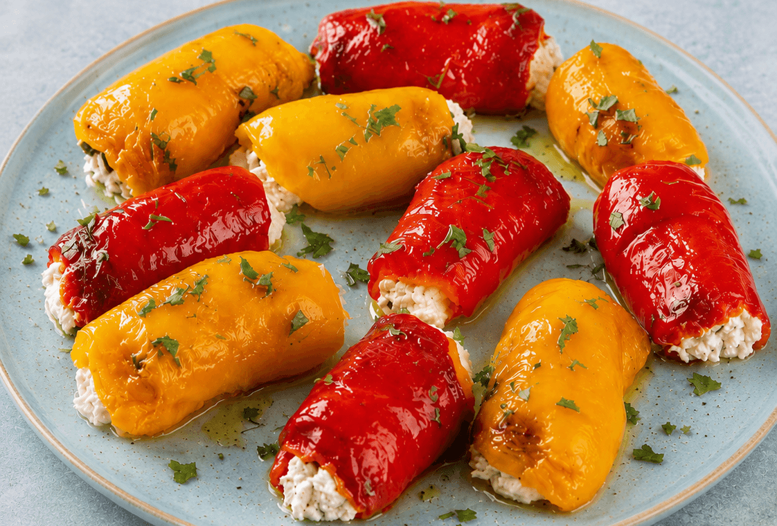 Involtini di peperoni