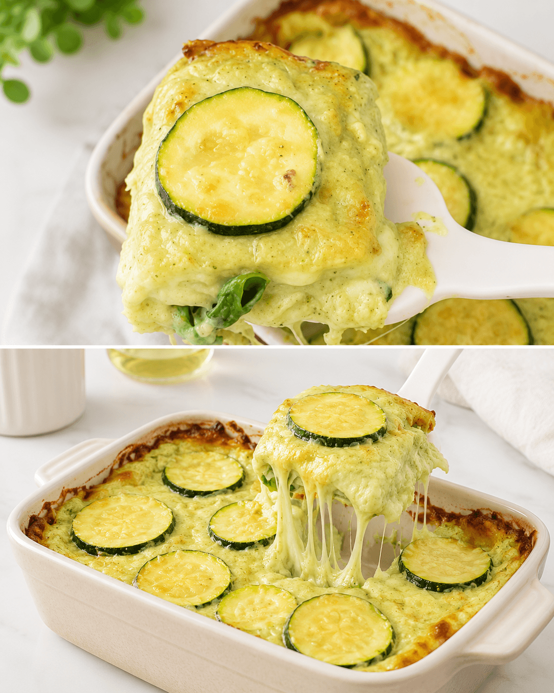 Lasagna di pane carasau e zucchine