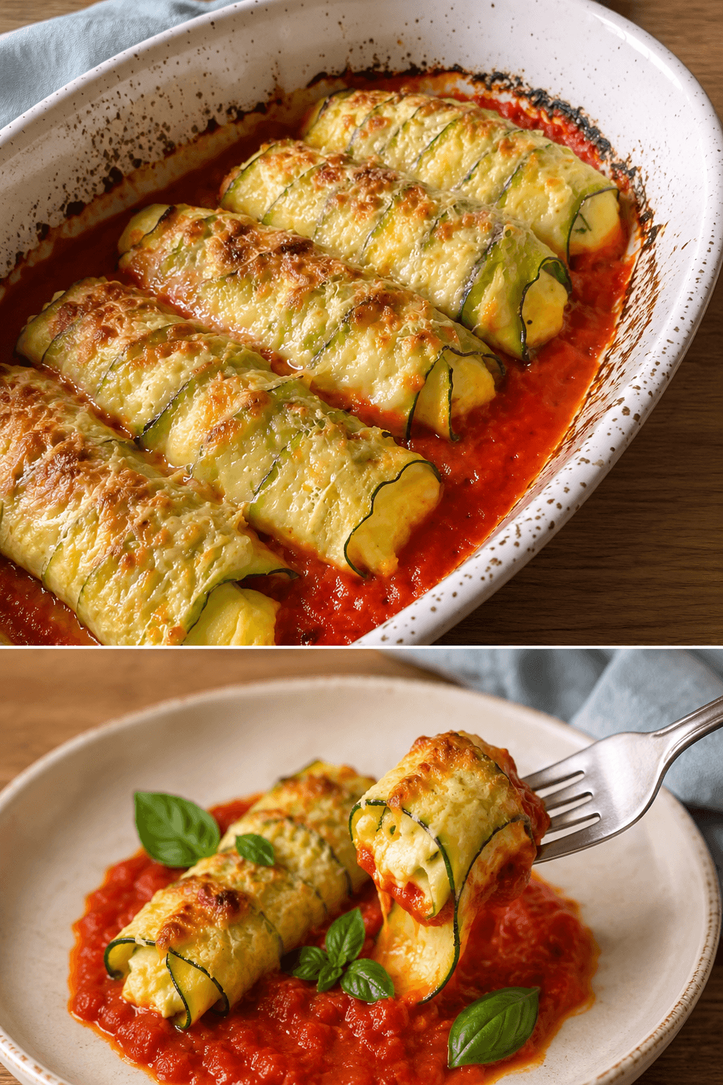 Cannelloni di zucchine