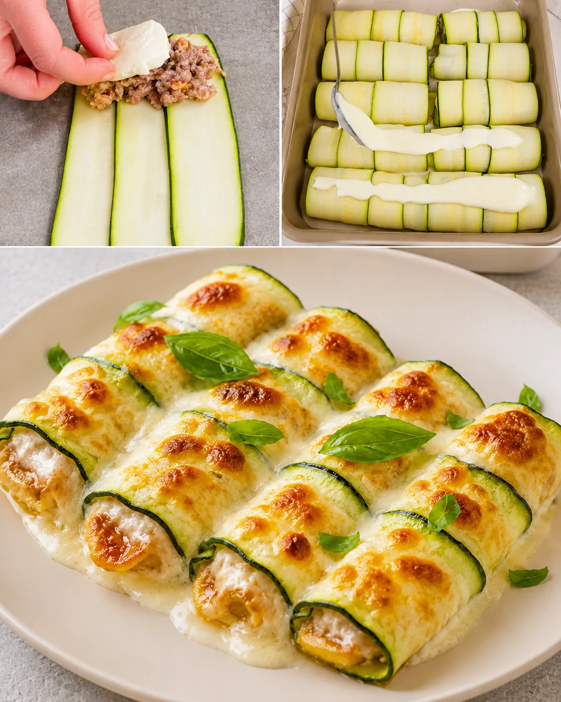 Zucchini cannelloni