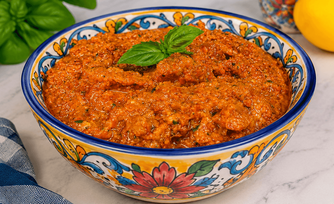 Pesto di pomodori secchi