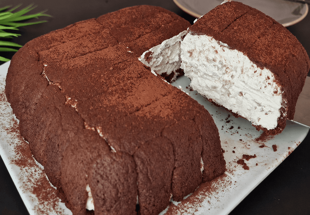 Torta fredda pavesini e crema