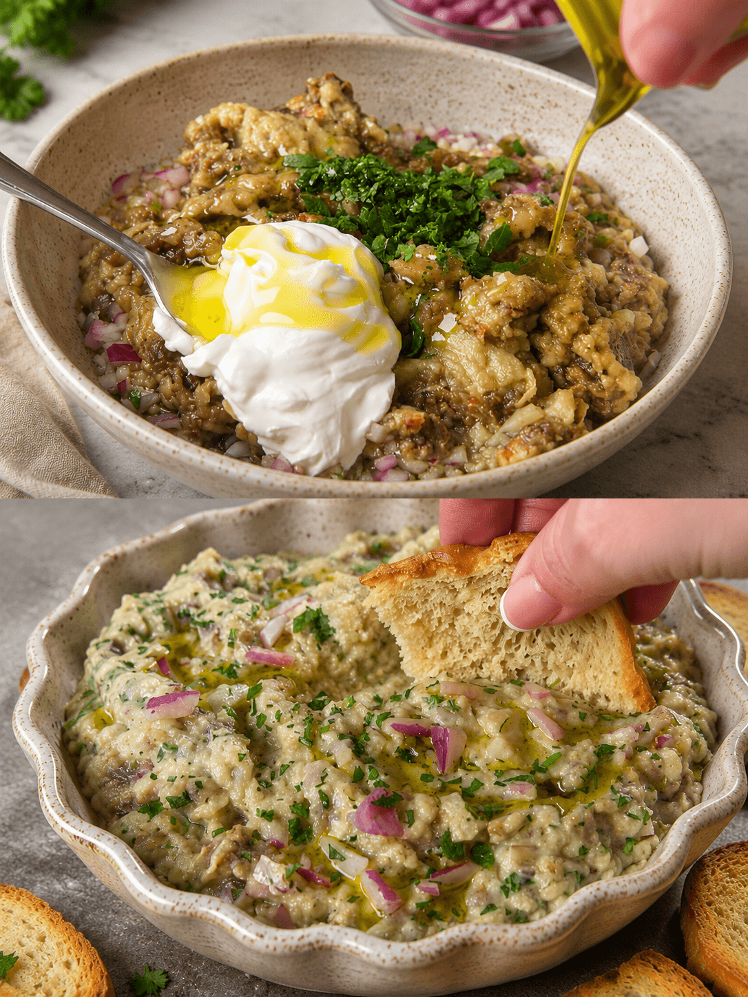 Crema di melanzane
