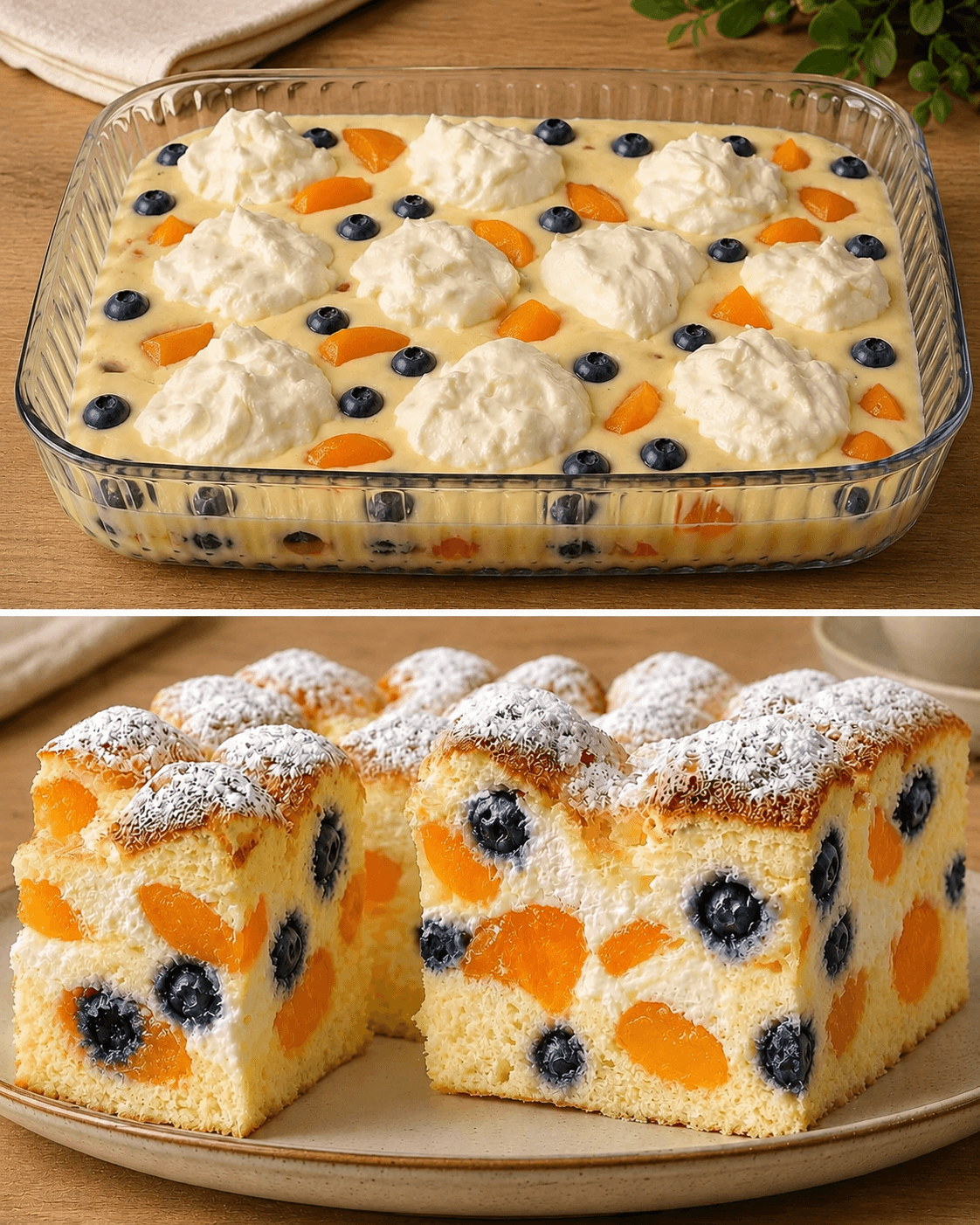 Torta frutta e ricotta