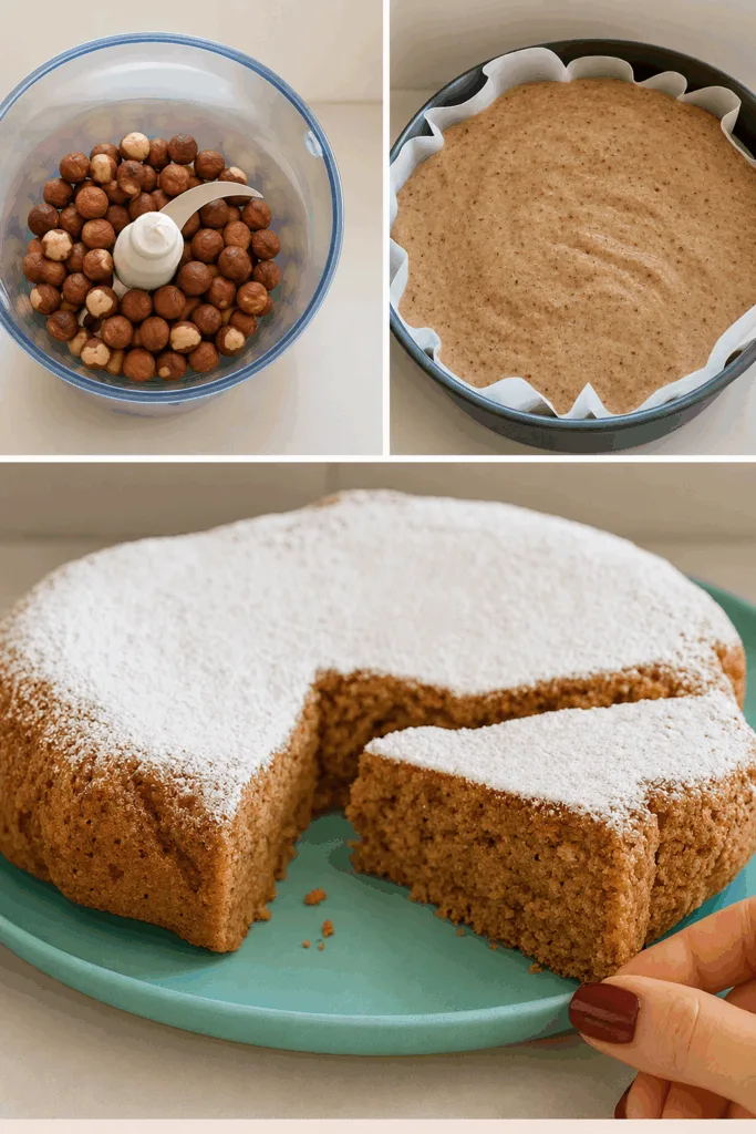 I also added a cup of coffee to the batter, and the result was amazing: it's my sugar-free hazelnut cake, and no one ever noticed!