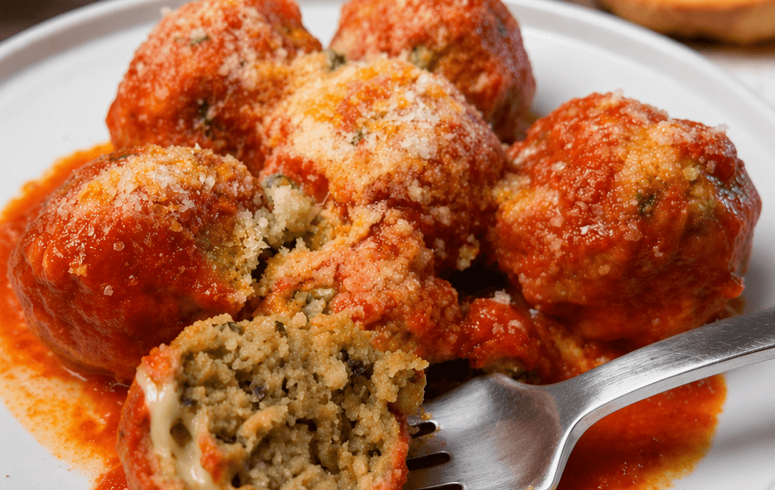 Polpette di melanzane al sugo