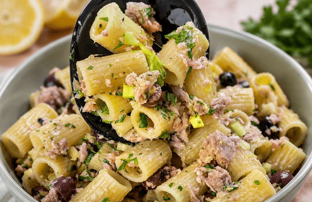 Pasta tonno e limone