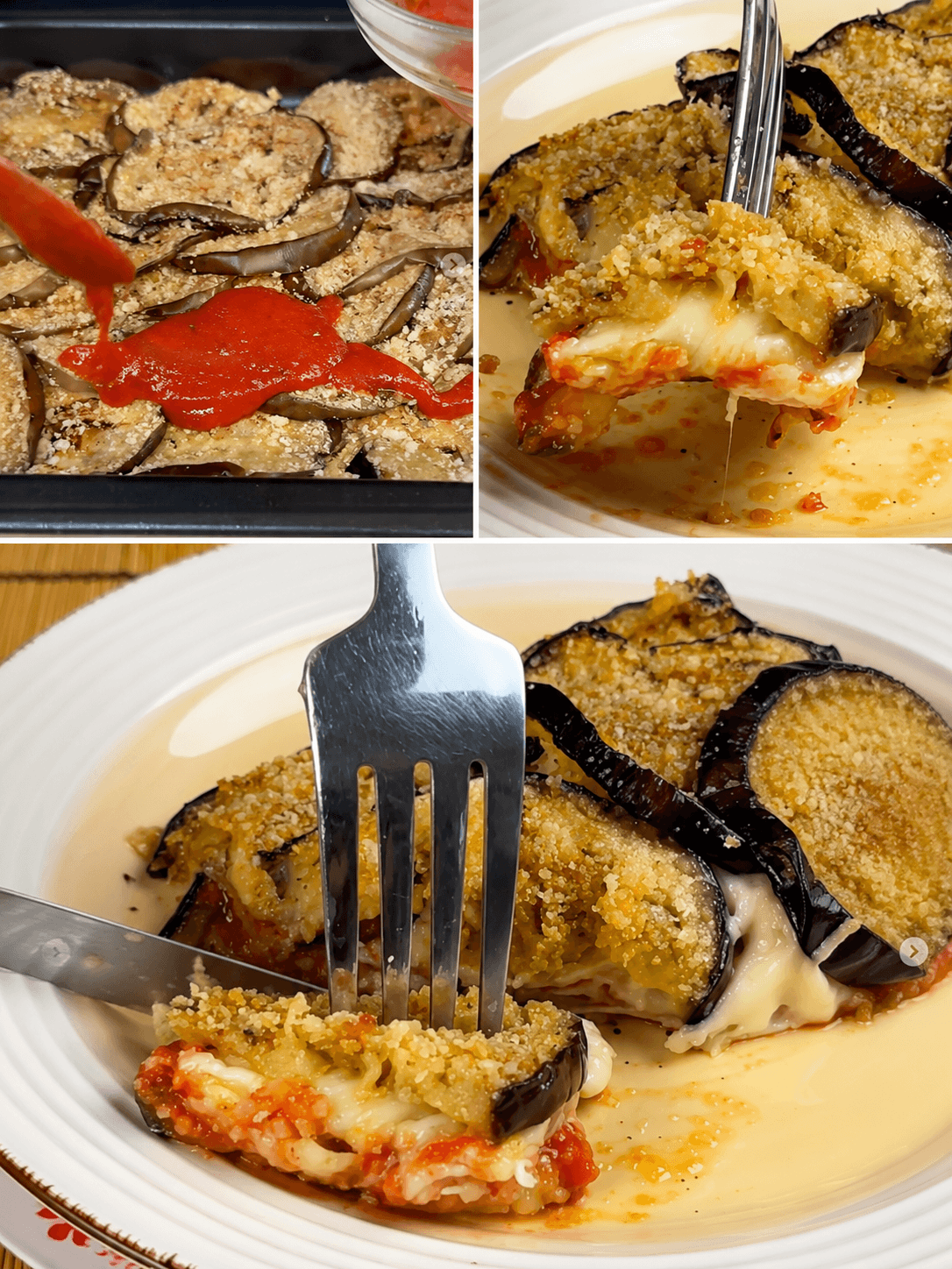 Melanzane gratinate