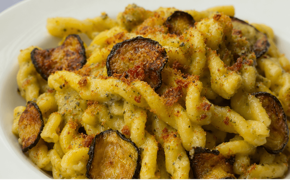 Pasta con zucchine