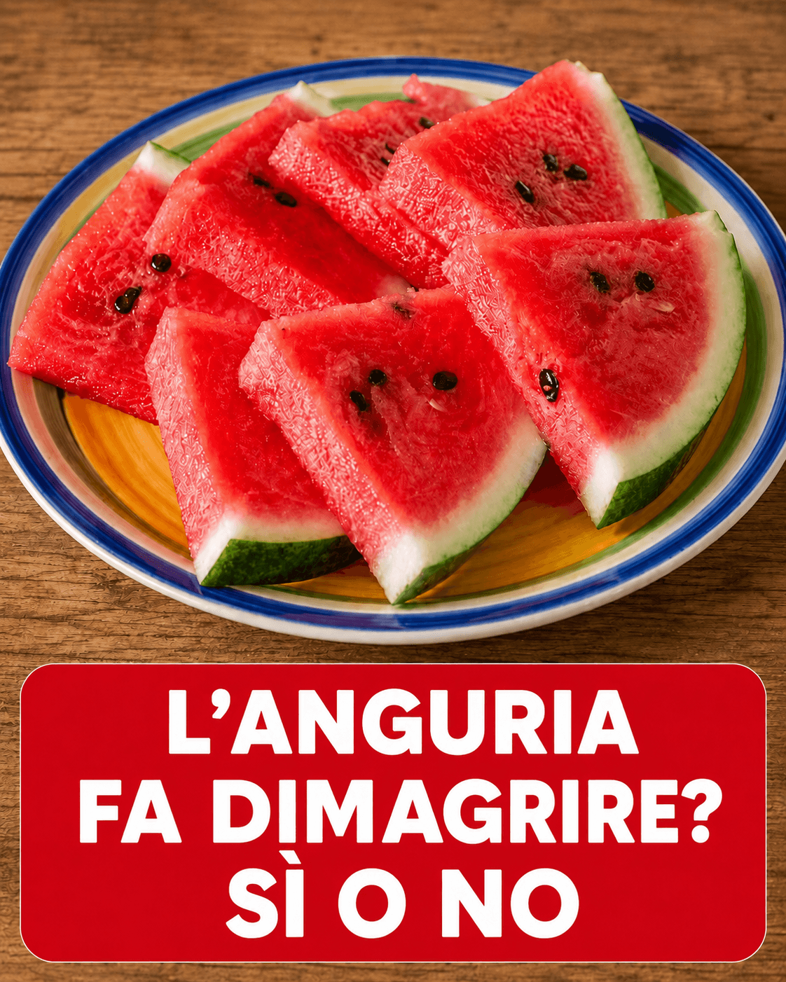 L'anguria fa dimagrire?