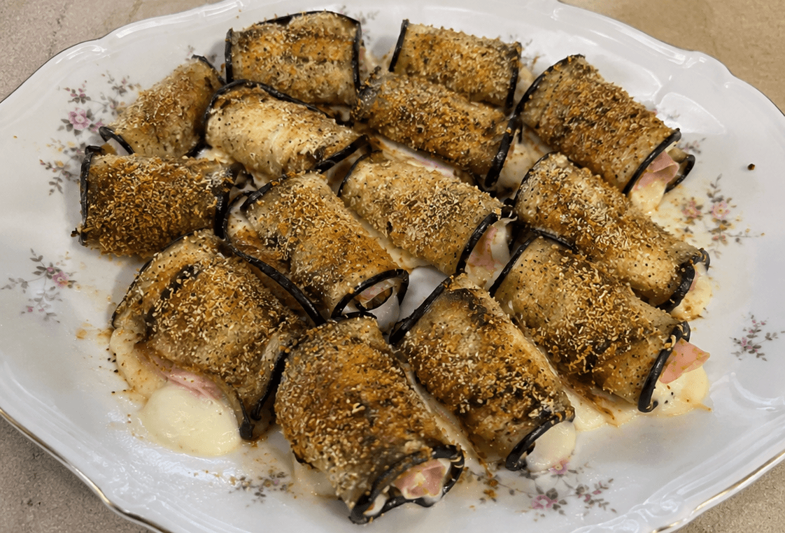 Spiedini di melanzane