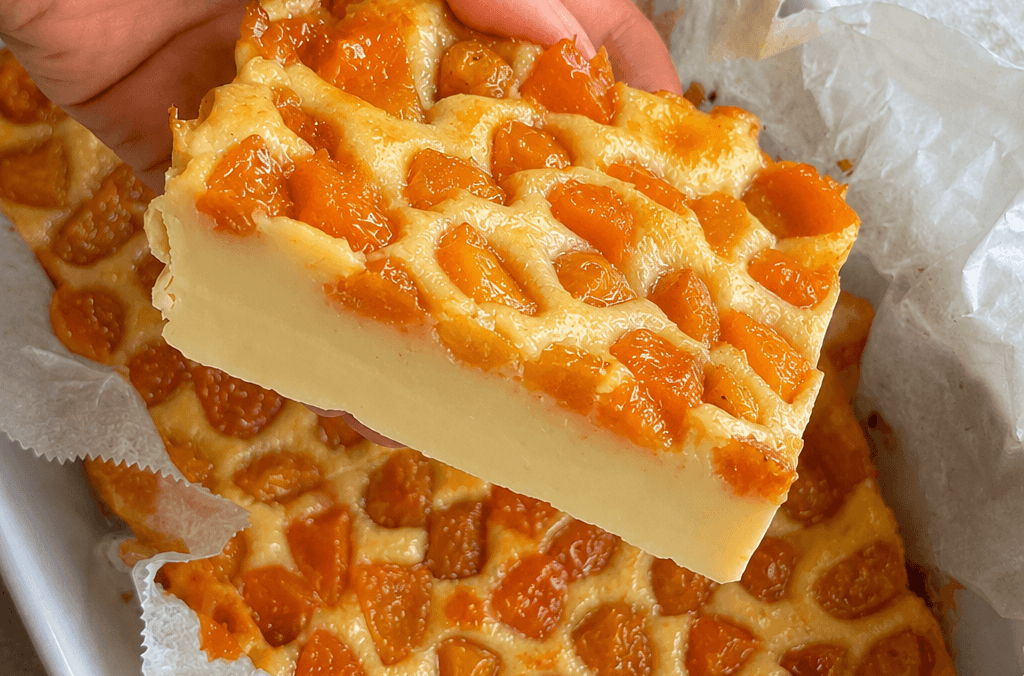 Torta yogurt e albicocche