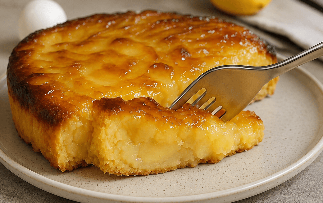 Torta di mele cremosa