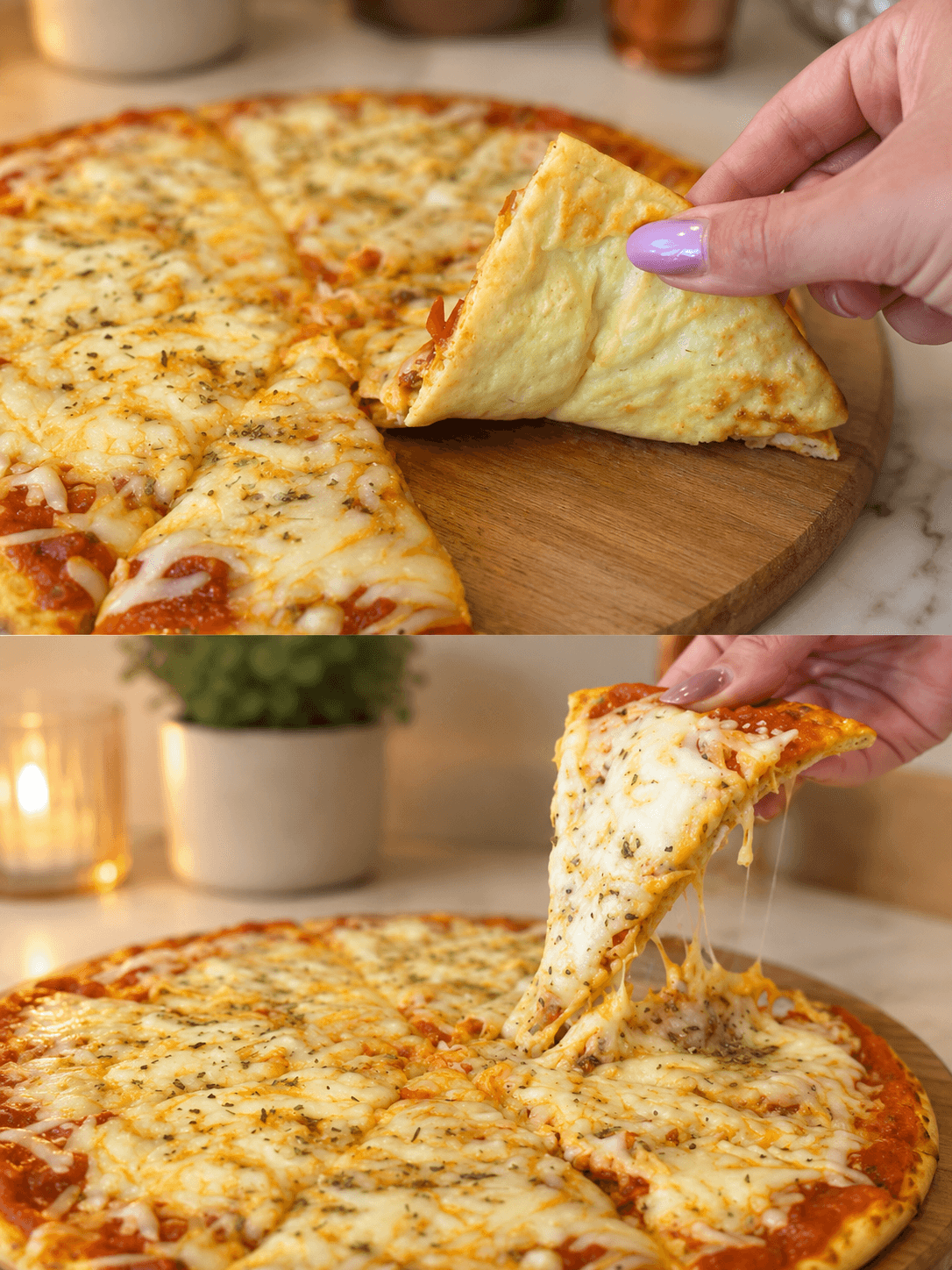 Pizza proteica