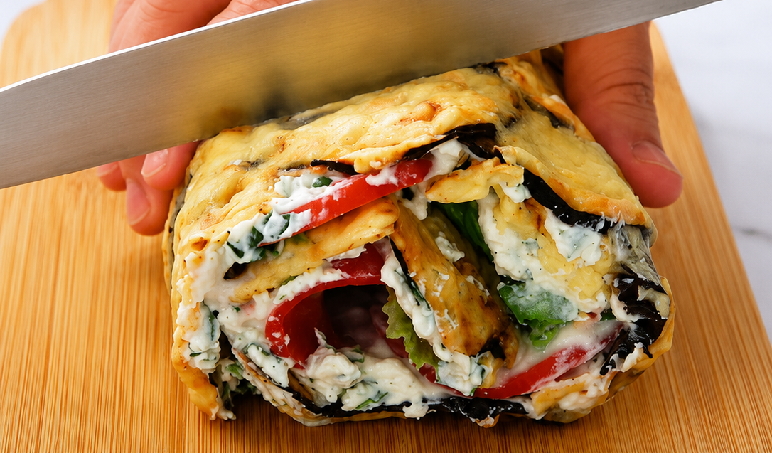 Rotolo di melanzane
