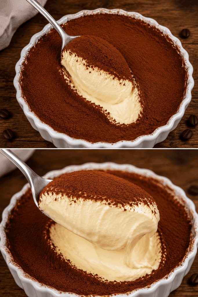 Dopo pranzo mi viene voglia di gelato, così mi gusto questo al caffè: si fa con pochi ingredienti ed è una crema pazzesca al cucchiaio!