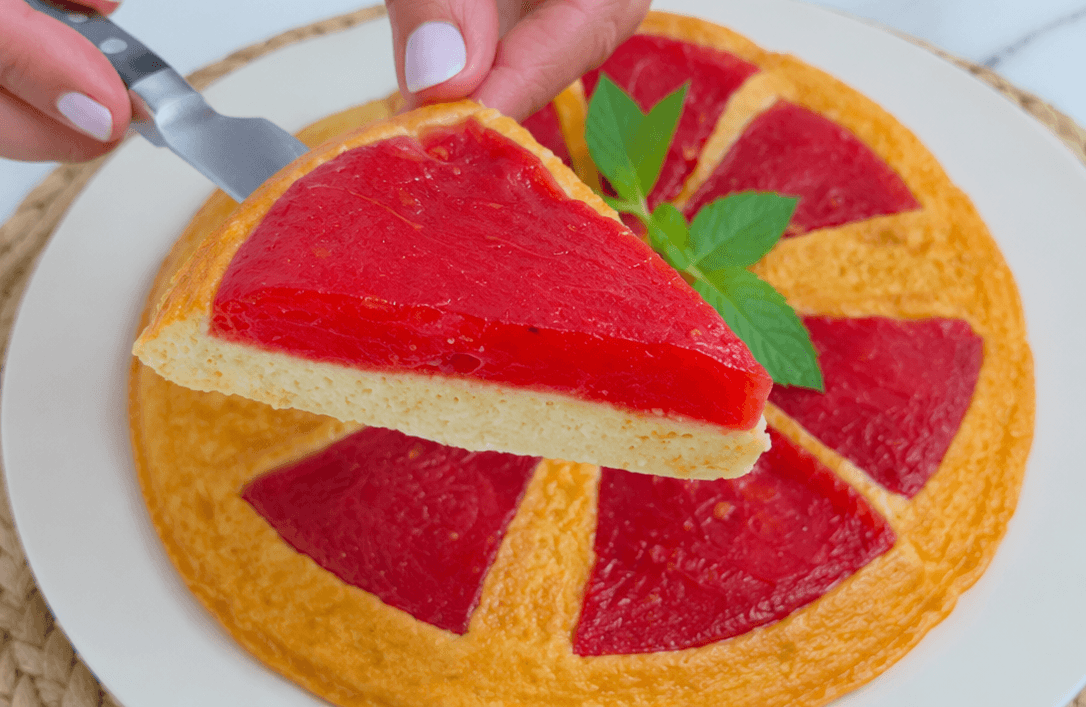 Torta capovolta all'anguria