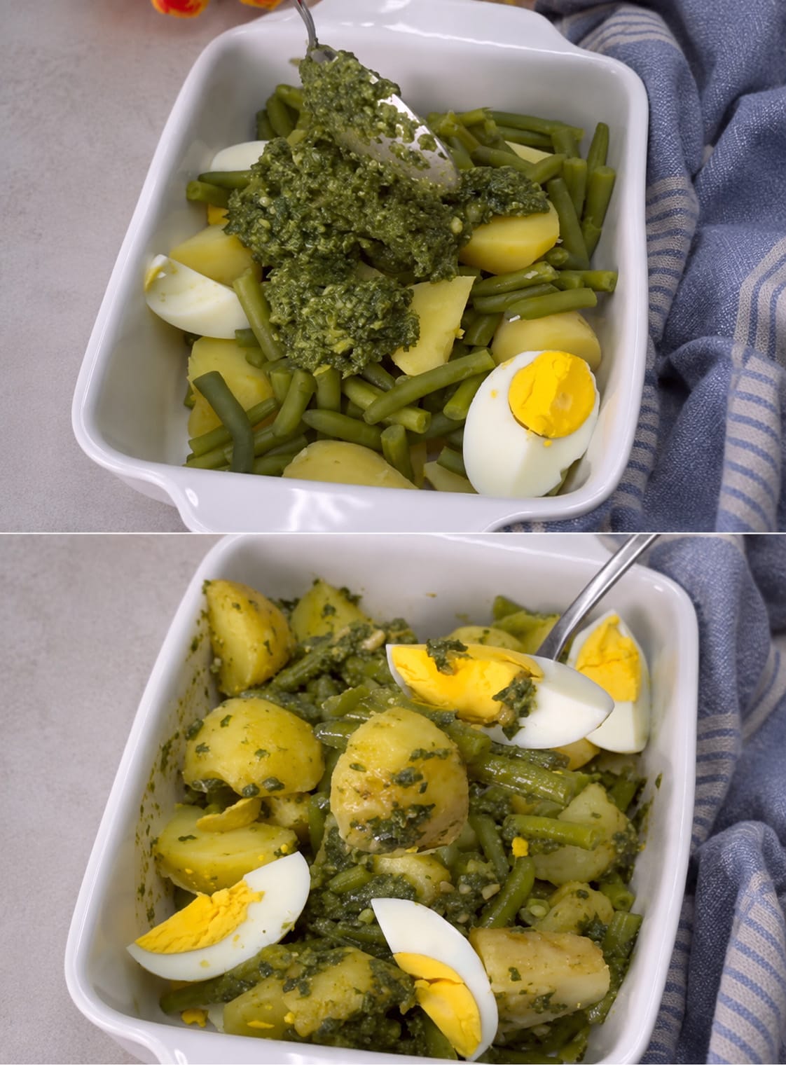 Insalata di fagiolini e patate