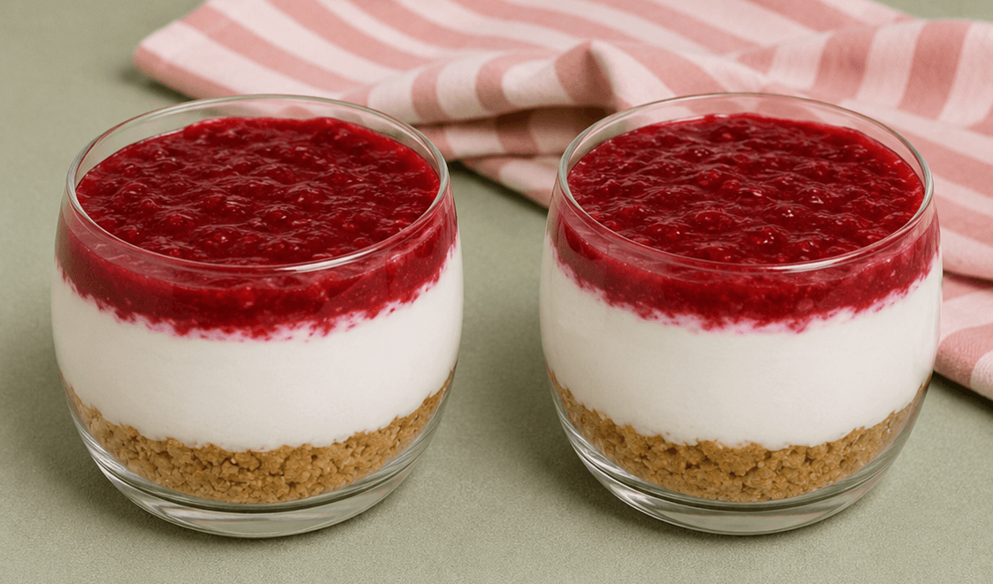 Cheesecake proteica