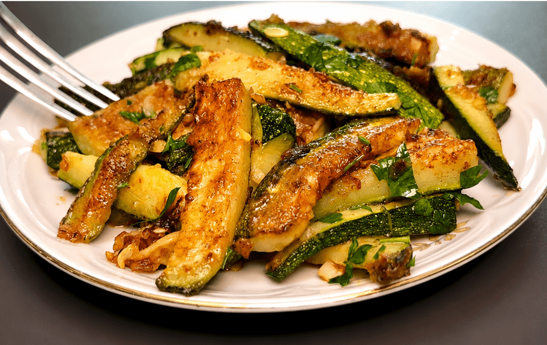Zucchine all'aglio