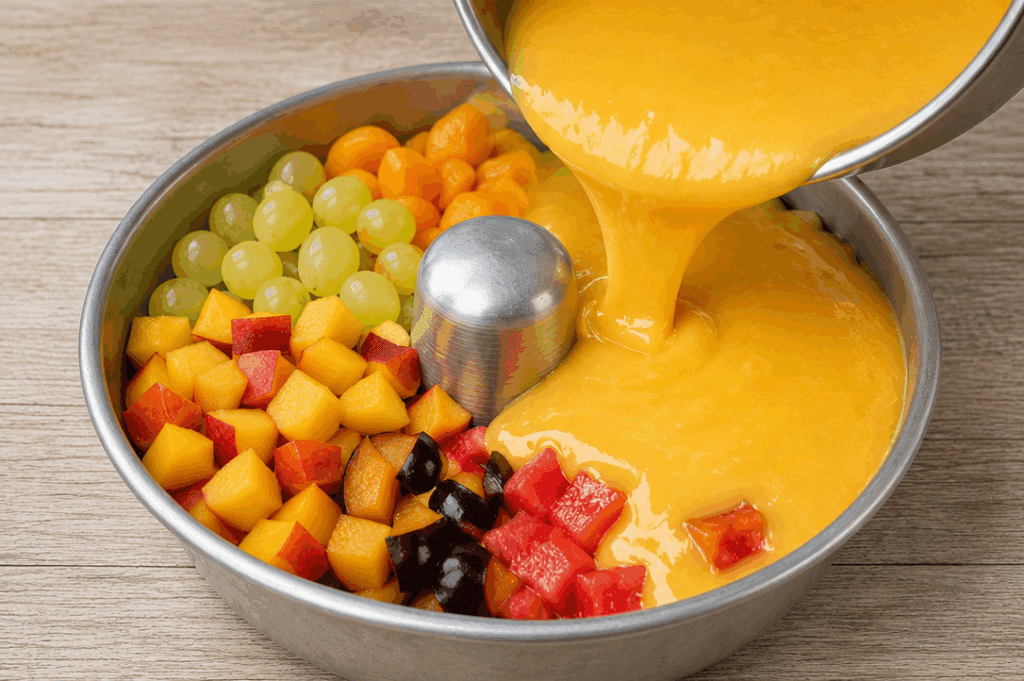 La macedonia non la mangio più, ma ora preparo questa bella torta fredda piena piena di frutta: è buonissima, rinfrescante e ha un effetto pazzesco!