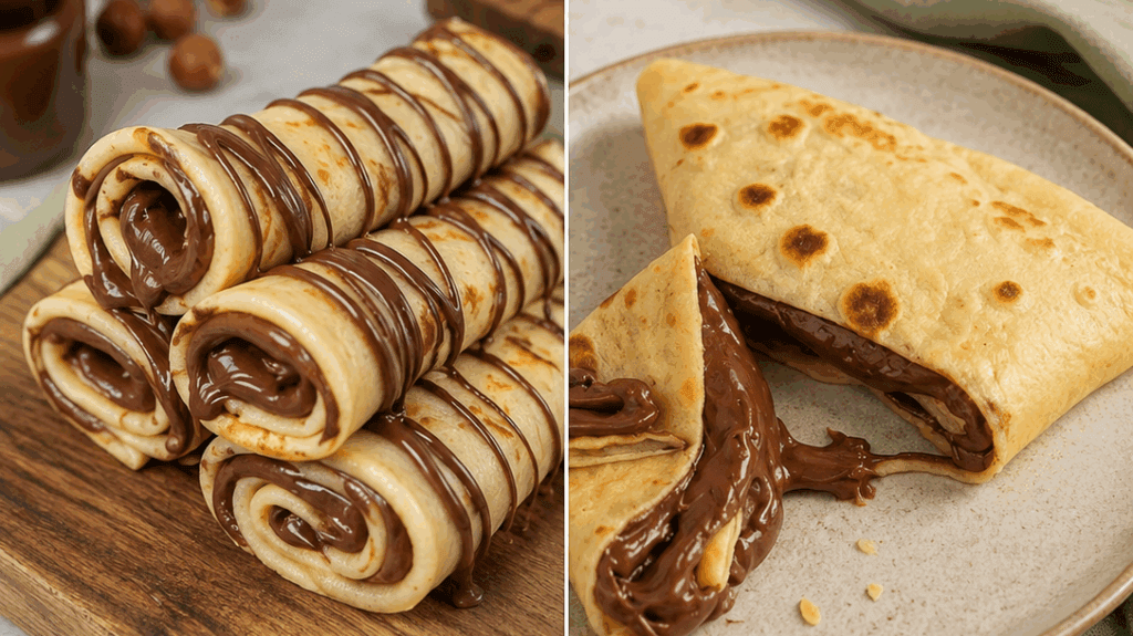 Il trucco per crêpes elastiche e sottili? Una pastella fluida e niente burro: vengono lisce, sottili e facili da girare che non se ne rompe neanche una!