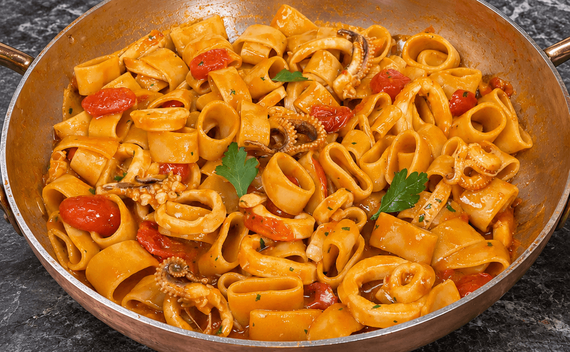 Calamarata napoletana
