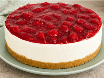 Cheesecake ai lamponi