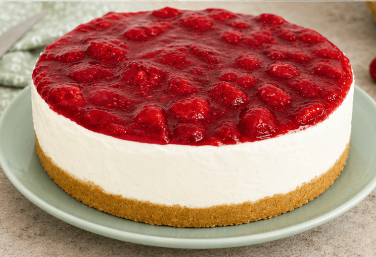 Cheesecake ai lamponi