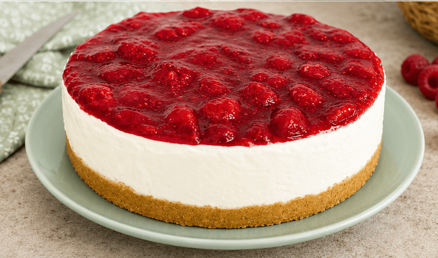Cheesecake ai lamponi