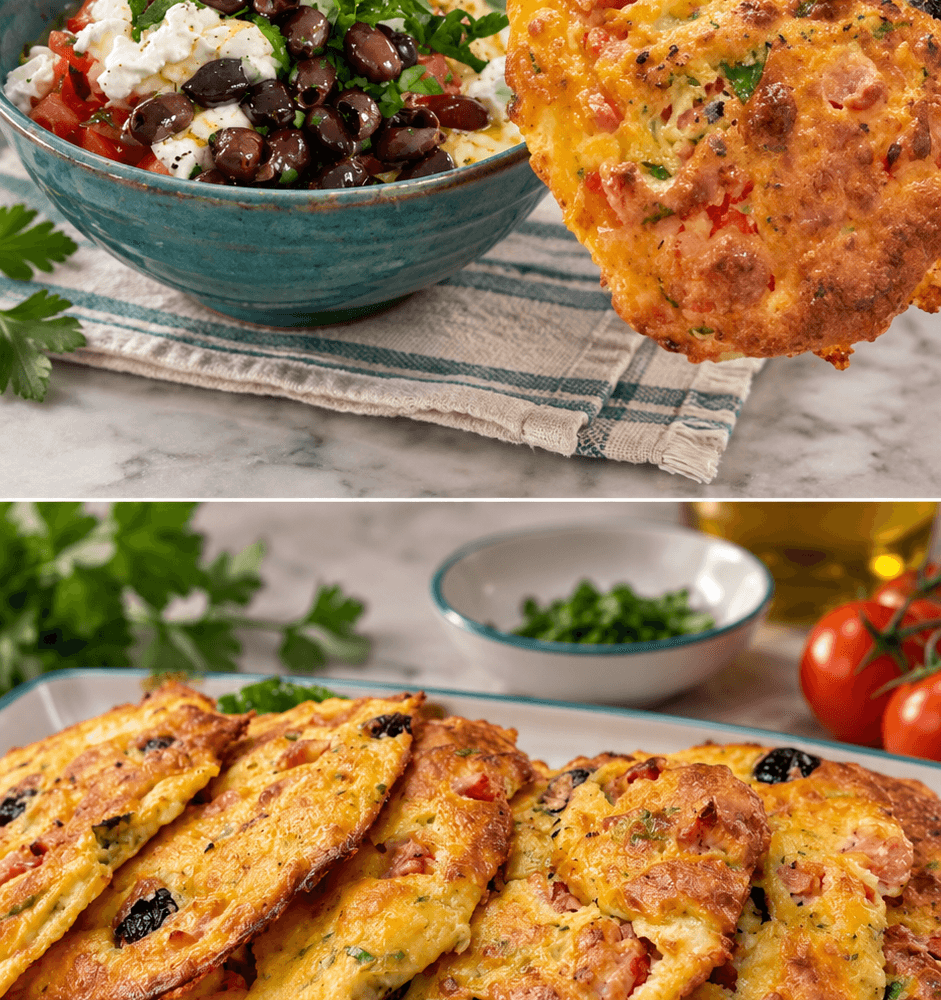 Frittelle di pizza al forno