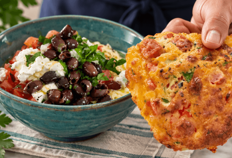 Frittelle di pizza al forno
