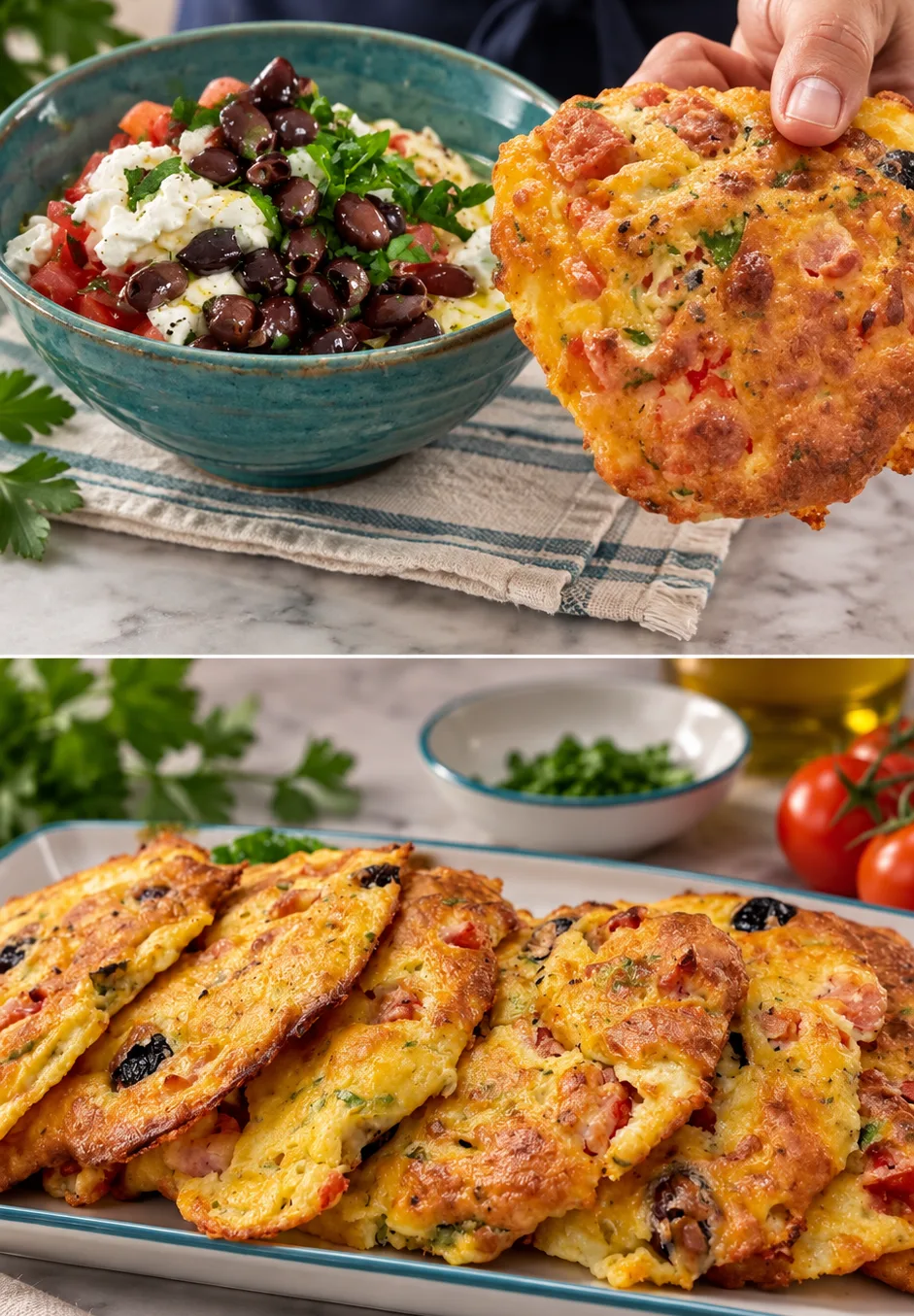 Beignets de pizza cuits au four