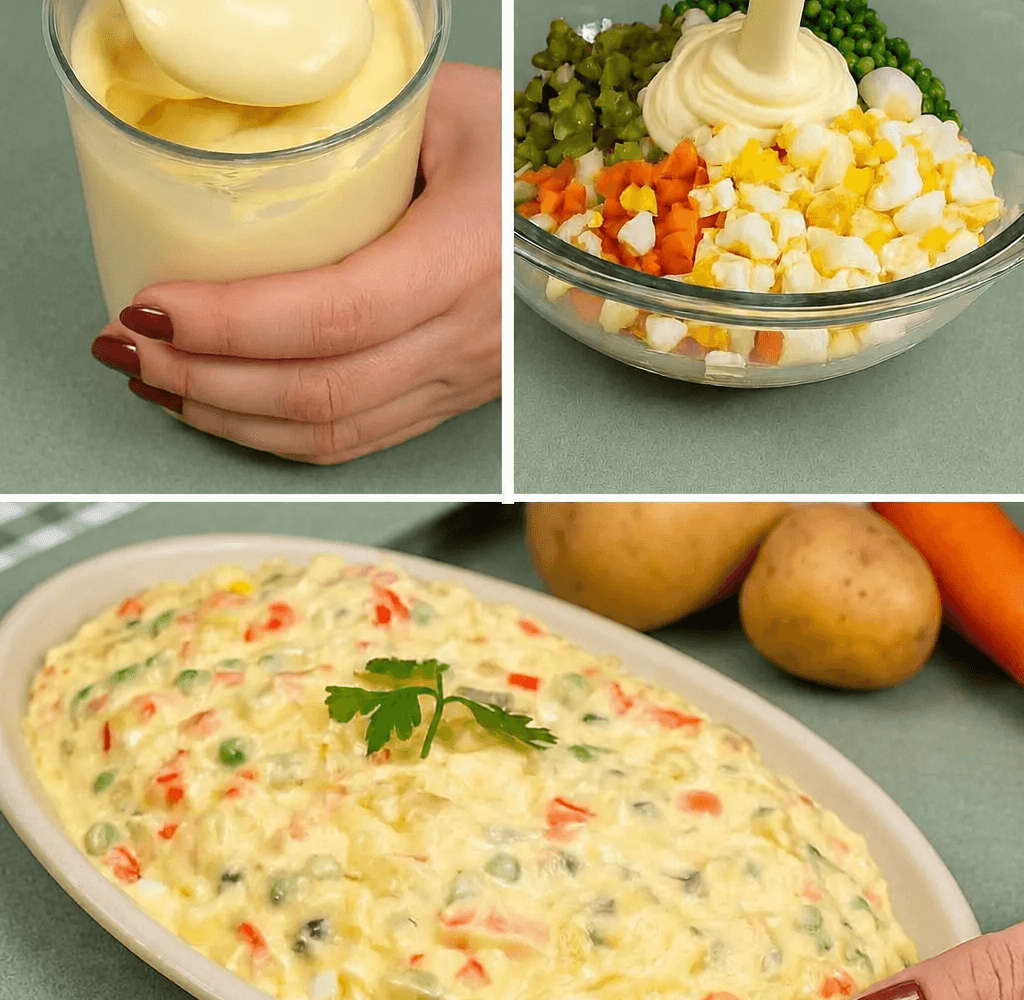 Insalata russa leggera