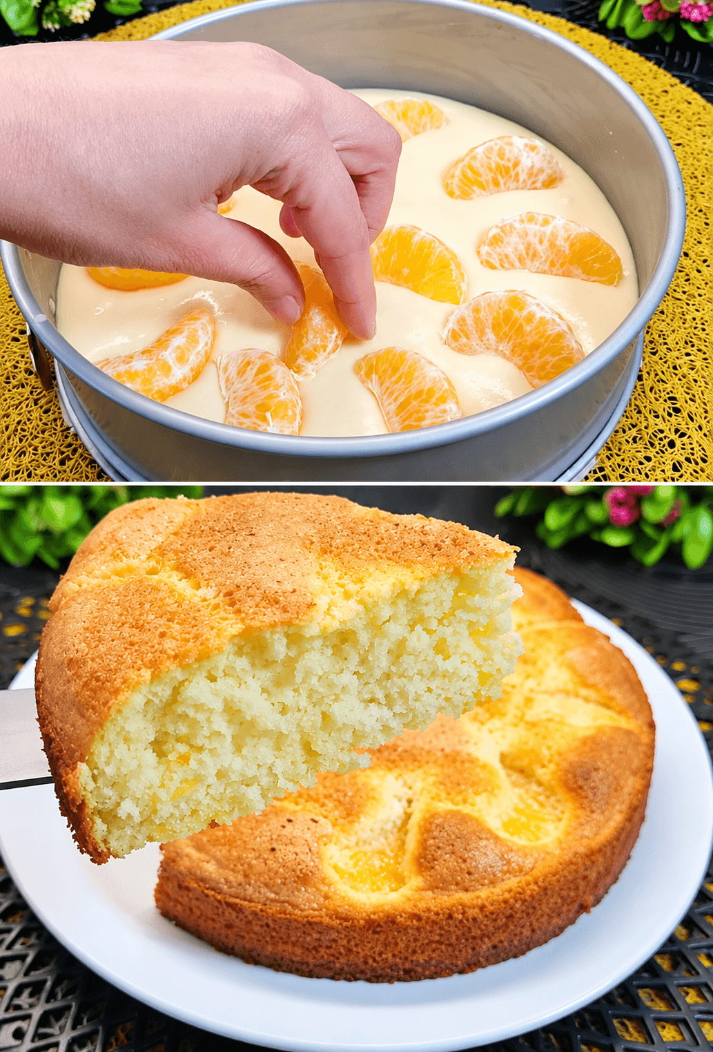 Torta al mandarino