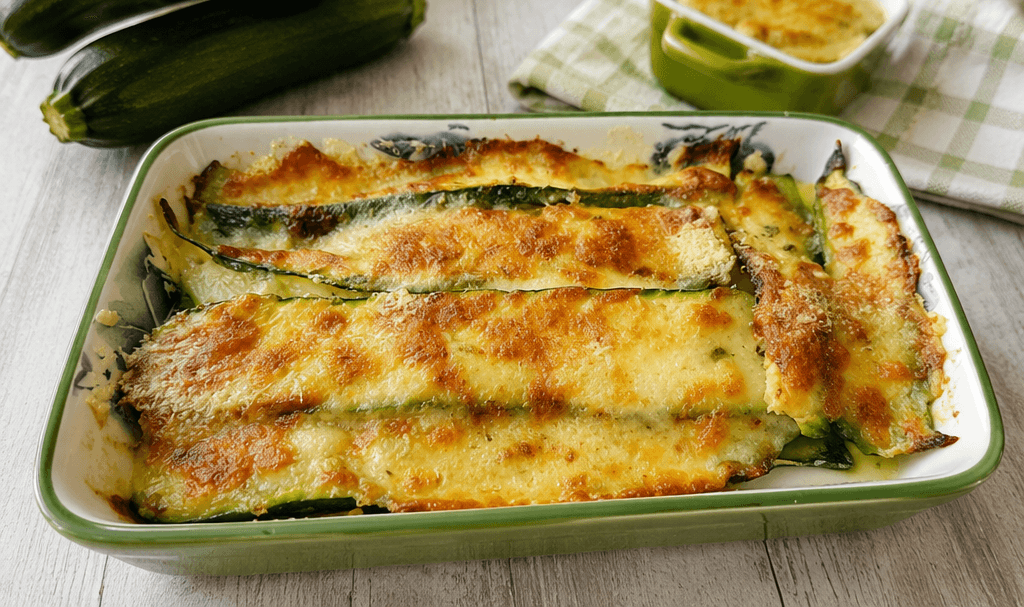 Parmigiana di zucchine e patate