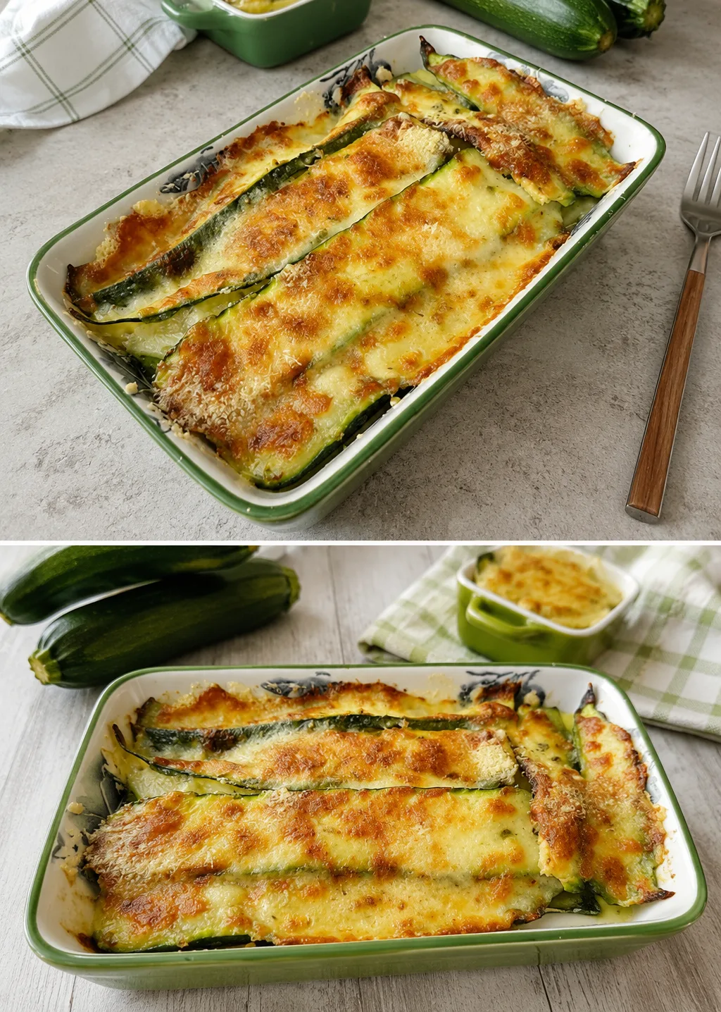 Parmigiana di zucchine e patate