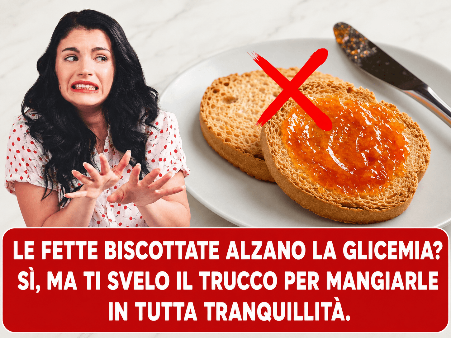 Fette biscottate e glicemia