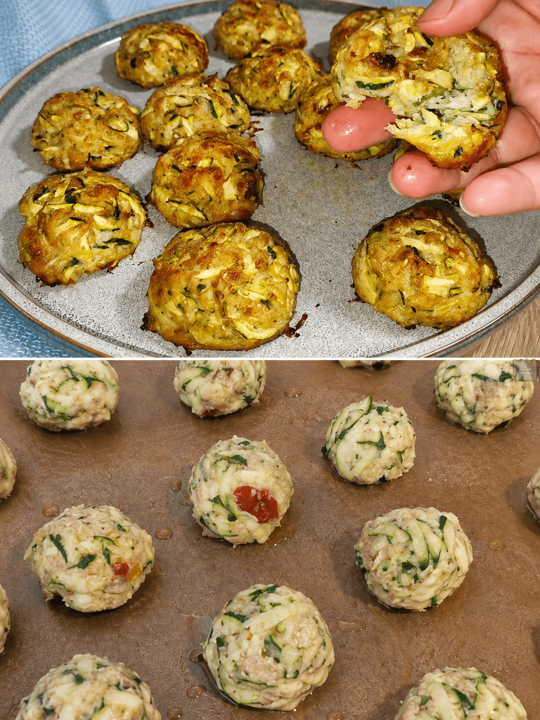 Polpette di zucchine e tonno