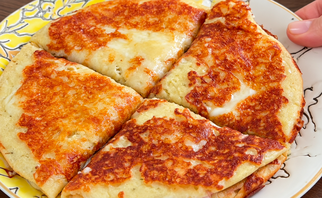 Frittata con fiocchi d’avena, yogurt e mozzarella